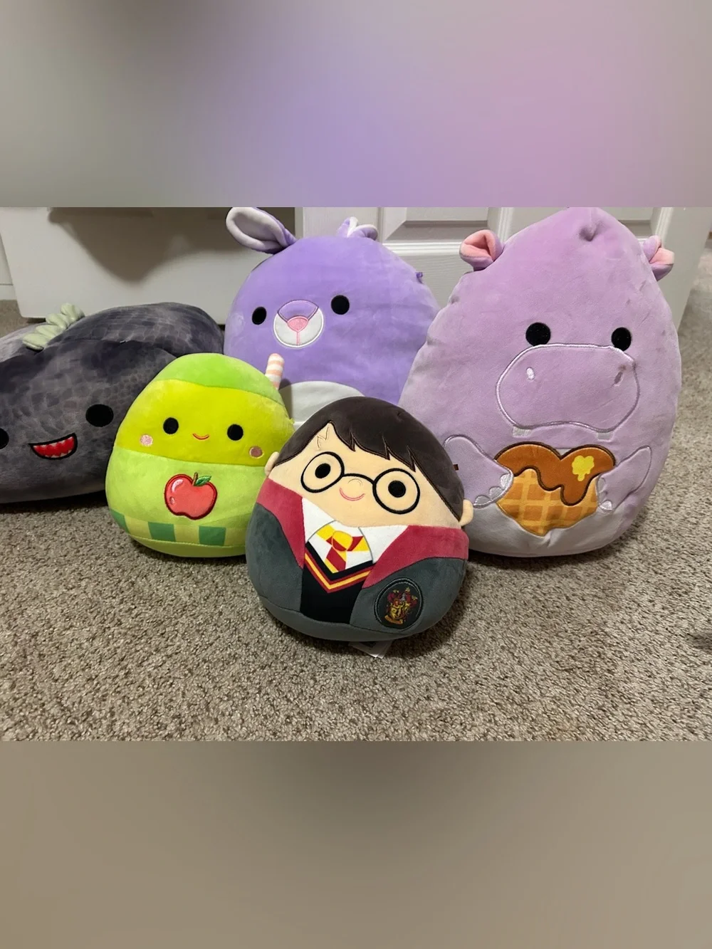 Squishmallows Plush Lot (9 total)